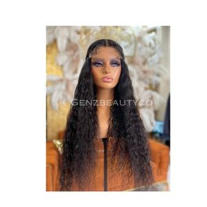 100% Human Hair, 28’ in Transparent Lace Wig